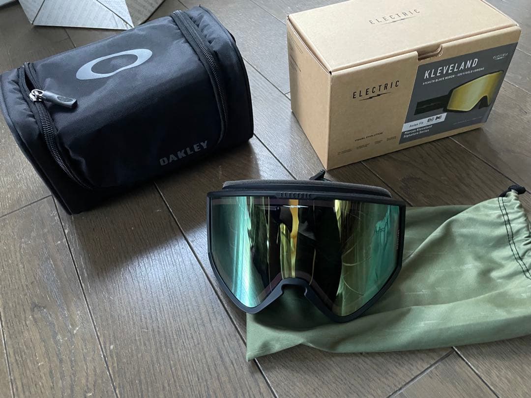 ELECTRIC KLEVELAND ゴーグル　used 定価22,000円