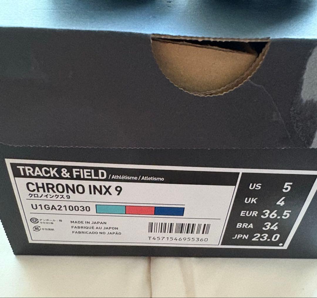 クロノインクス9(短距離/ハードル)[ユニセックス]23cm新品未使用