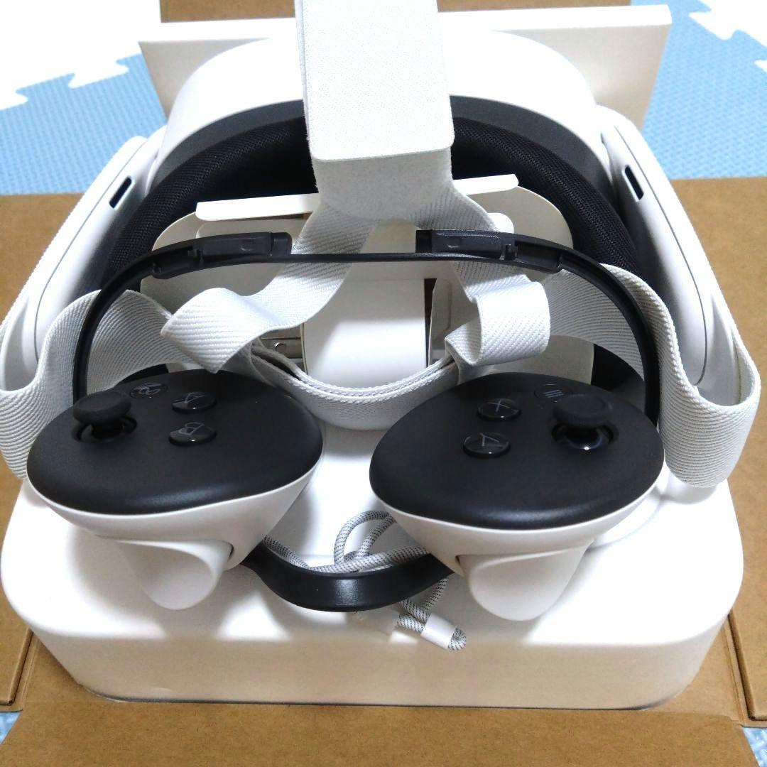  Quest 3S 128GB VRヘッドセットとフェイスパッド