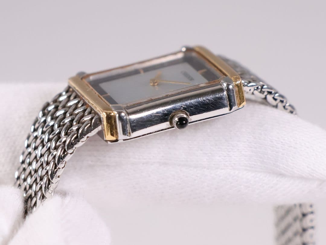 稼働品 セイコー クレドール レディース腕時計 8420-6690【CM369】