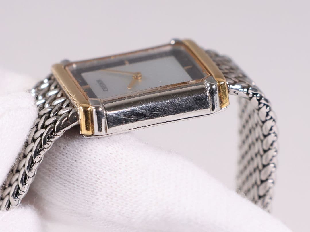 稼働品 セイコー クレドール レディース腕時計 8420-6690【CM369】