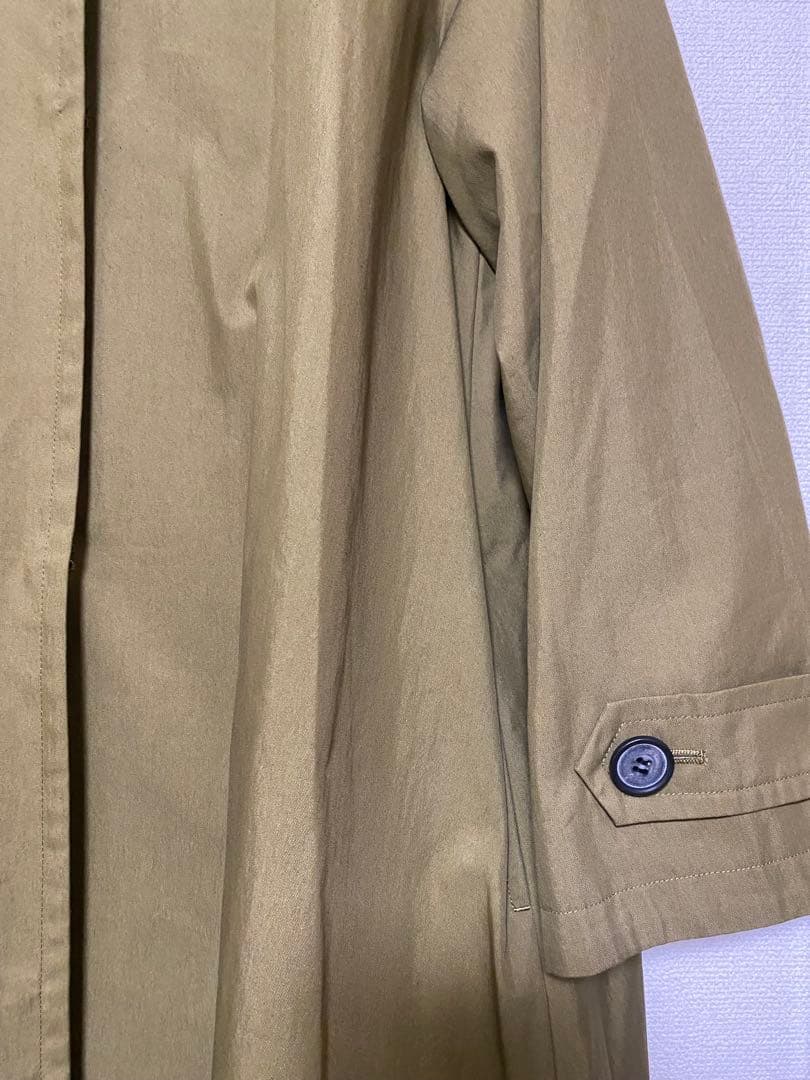 ジャーナルスタンダード　コットンナイロンギャバフレアコート　カーキ　38