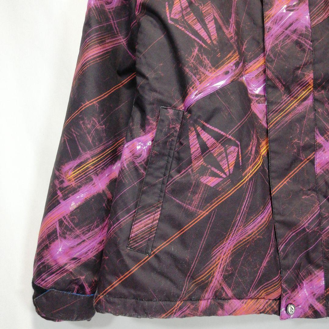 VOLCOM レディース スノボウェア ジャケット スノーボード ロゴ ボルコム