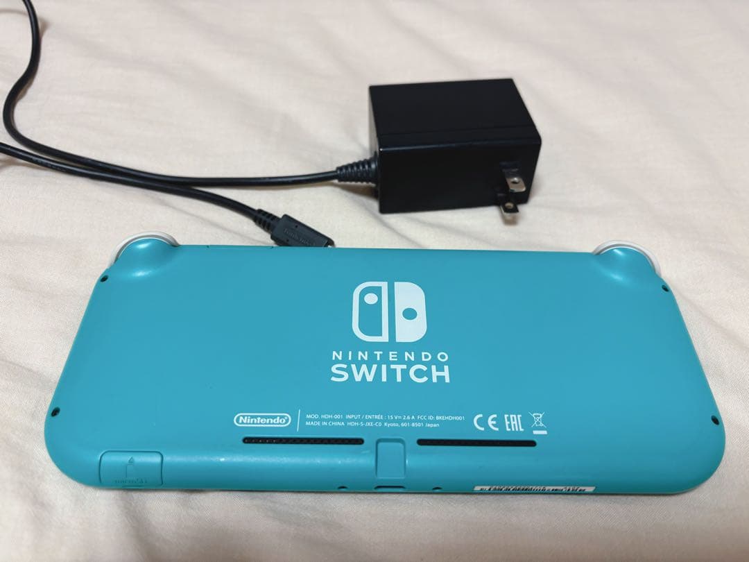 Switchライト 本体 ターコイズ 充電器付き
