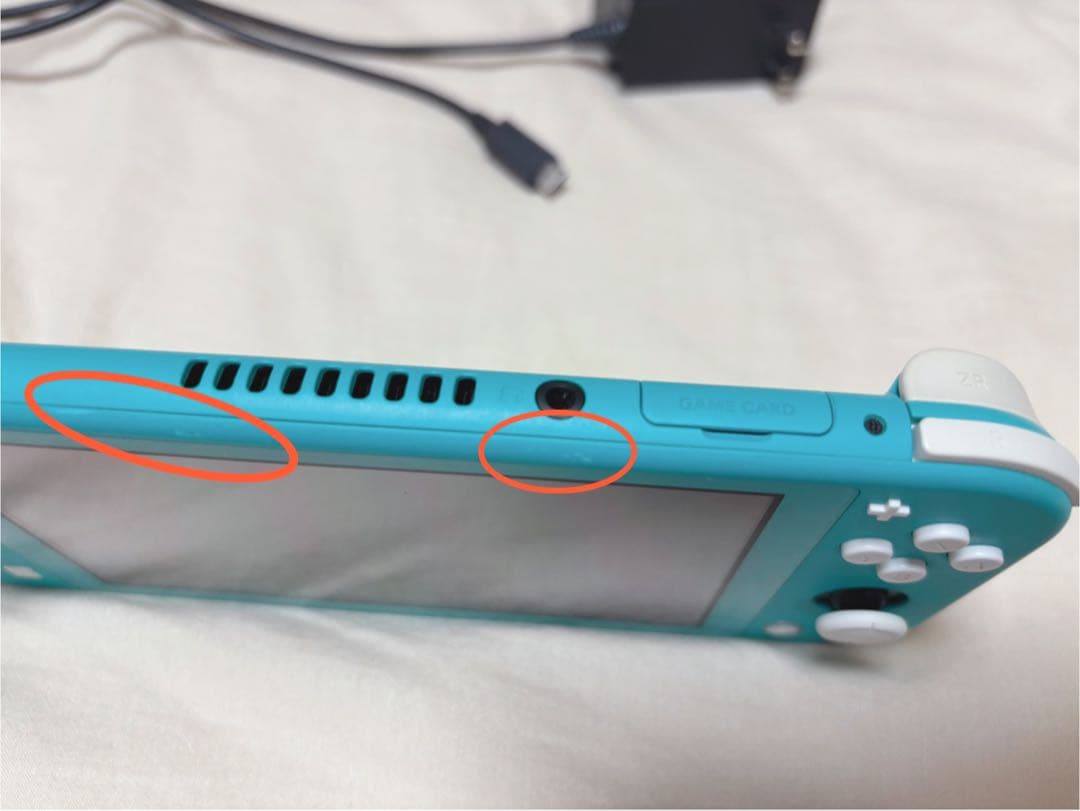 Switchライト 本体 ターコイズ 充電器付き