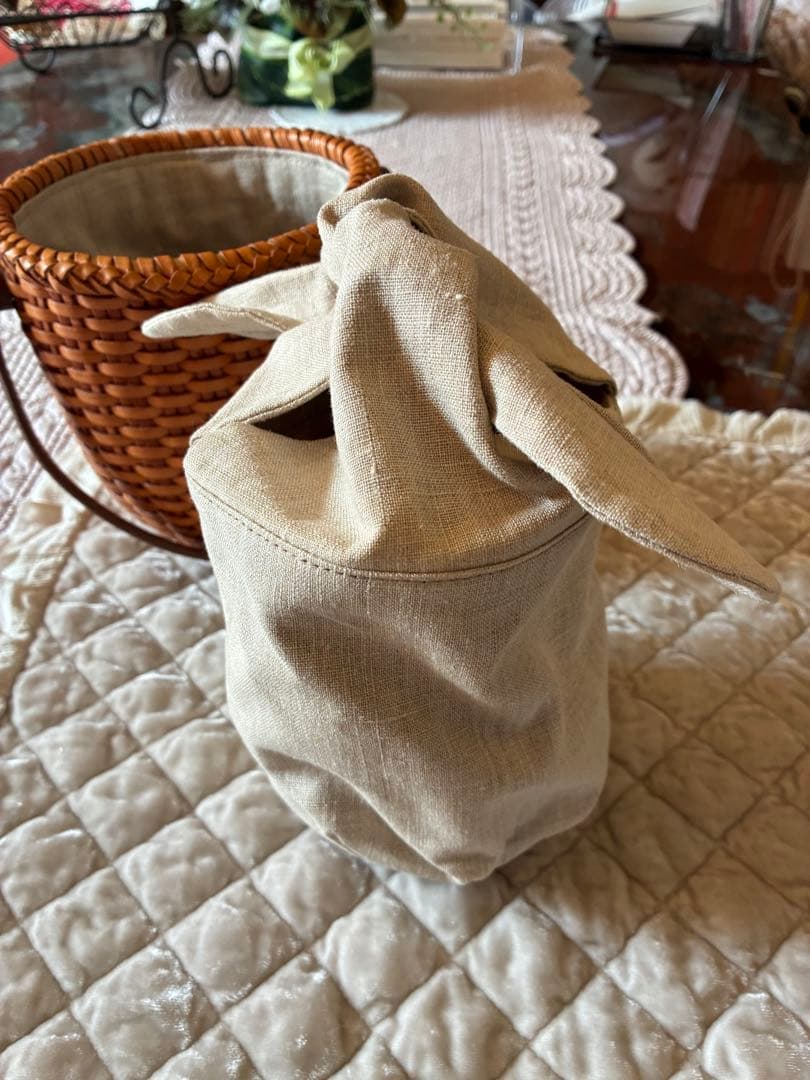 FOXEY レザー　バスケット