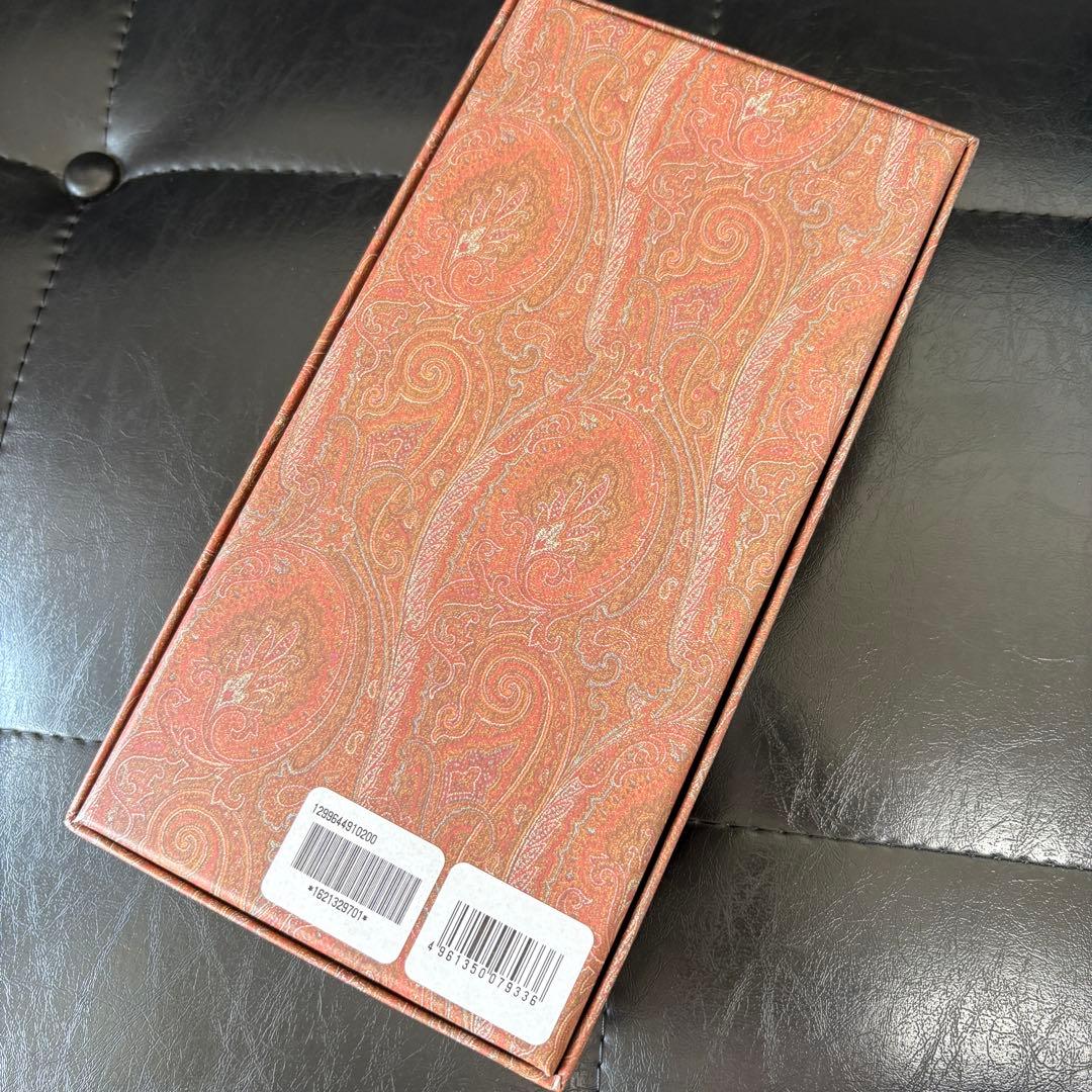【新品箱付き】ETRO エトロ ペイズリー柄 ストール スカーフ シルク混