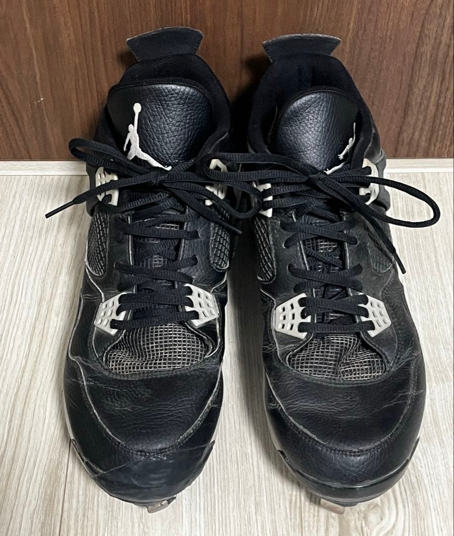 希少　激レア　ナイキ　エアジョーダン4 オレオ　野球　スパイク　30.5cm