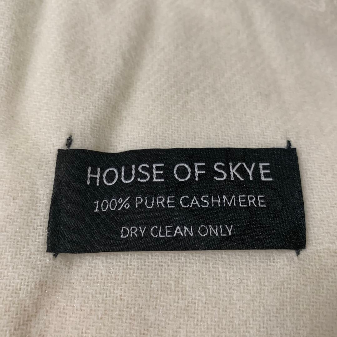 高級　カシミヤ　カシミア　ショール　ストール　モンゴル　ハウスオブスカイ