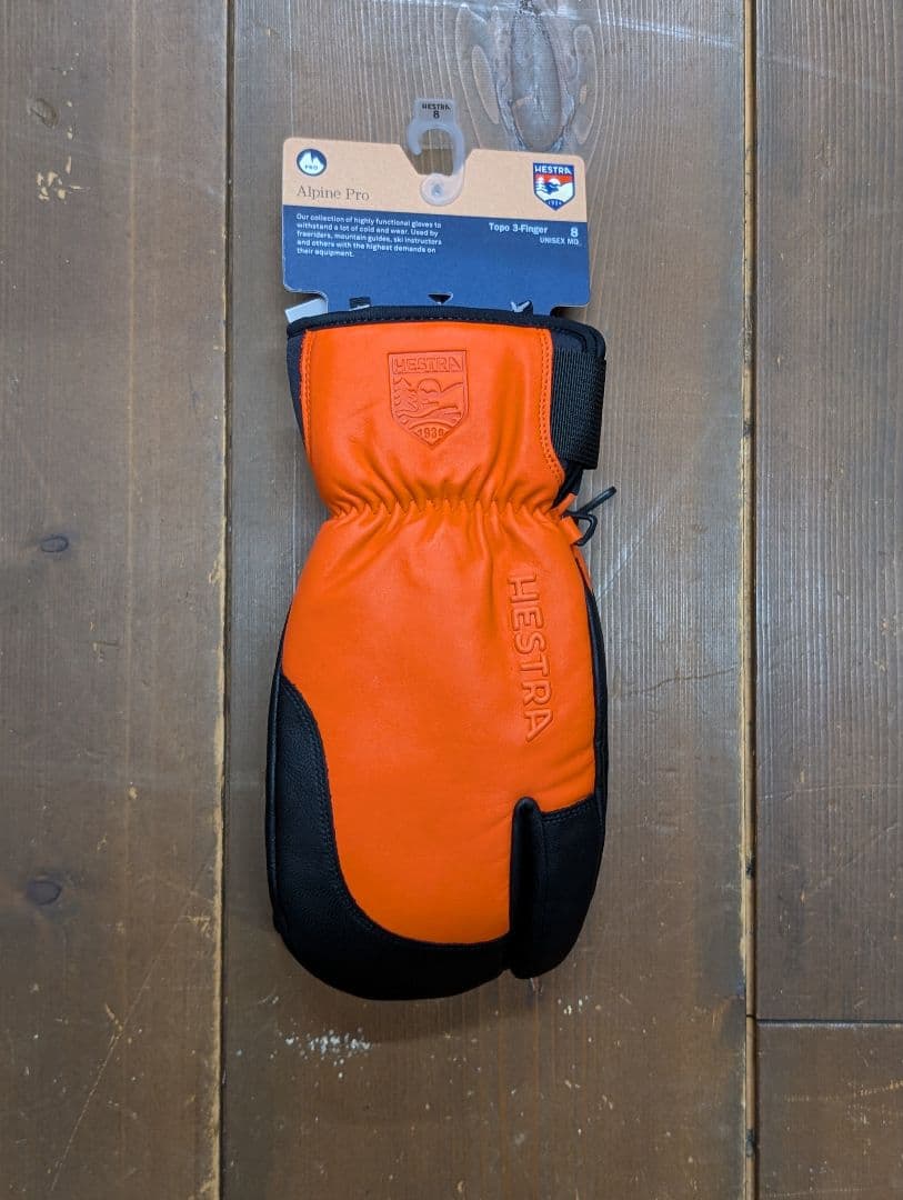 ヘストラ HESTRA Topo GTX 3FINGERサイズ8 新品未使用