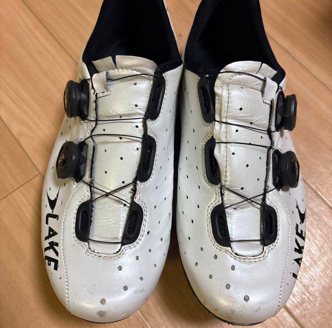 LAKE CX332 ロードシューズ　EU44.5 エクストラワイド