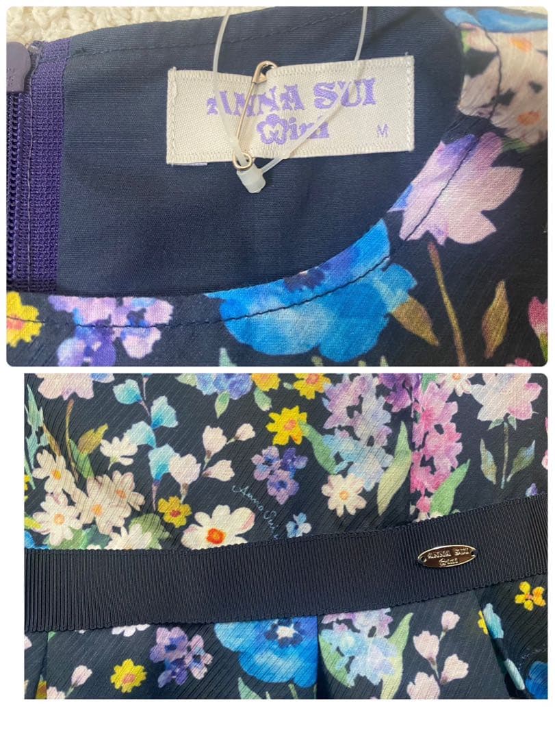 【新品未使用】ANNA SUI mini アナスイミニ ワンピース120