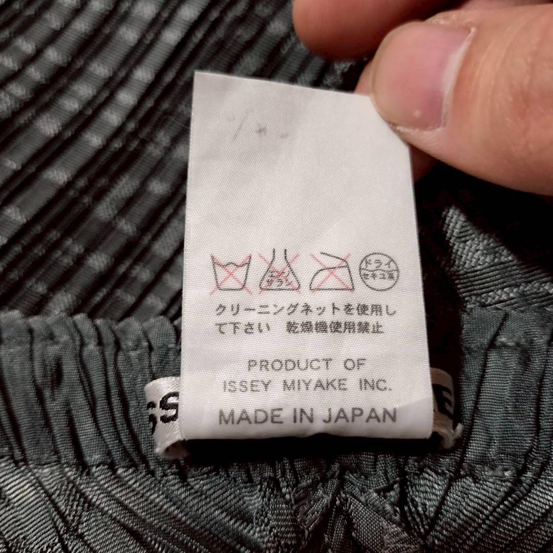 希少なサンプル品 プリーツプリーズ イッセイミヤケ サルエルパンツ ワイド 総柄