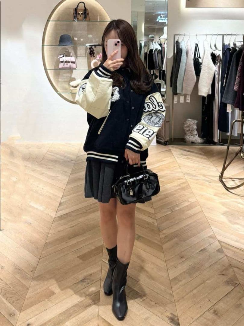 完売 M 実物写真あり スナイデル タグ付 【UCLA/NUTMEG】スタジャン