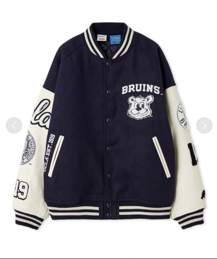 完売 M 実物写真あり スナイデル タグ付 【UCLA/NUTMEG】スタジャン