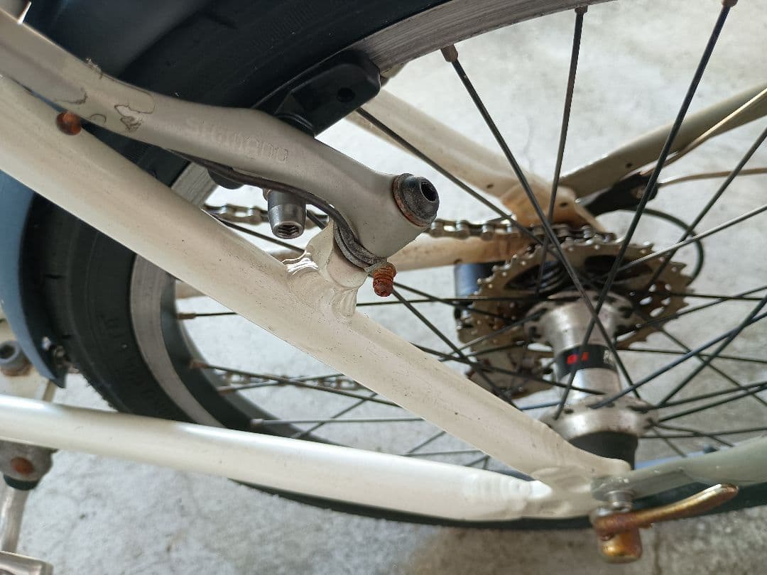 Bianchi ミニベロ ホワイト　ピサ