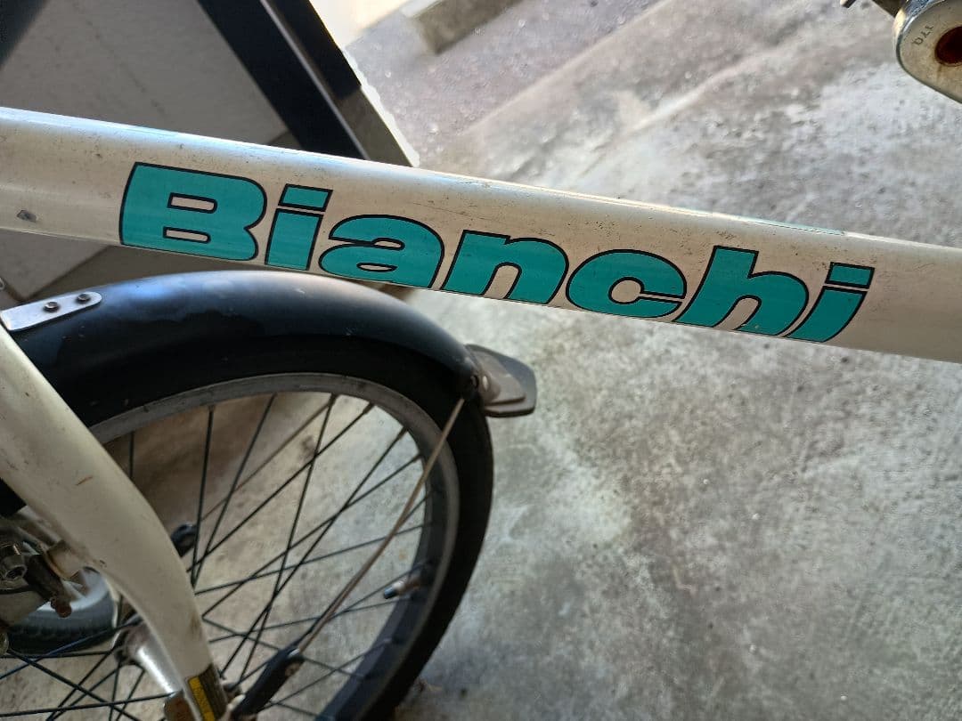 Bianchi ミニベロ ホワイト　ピサ