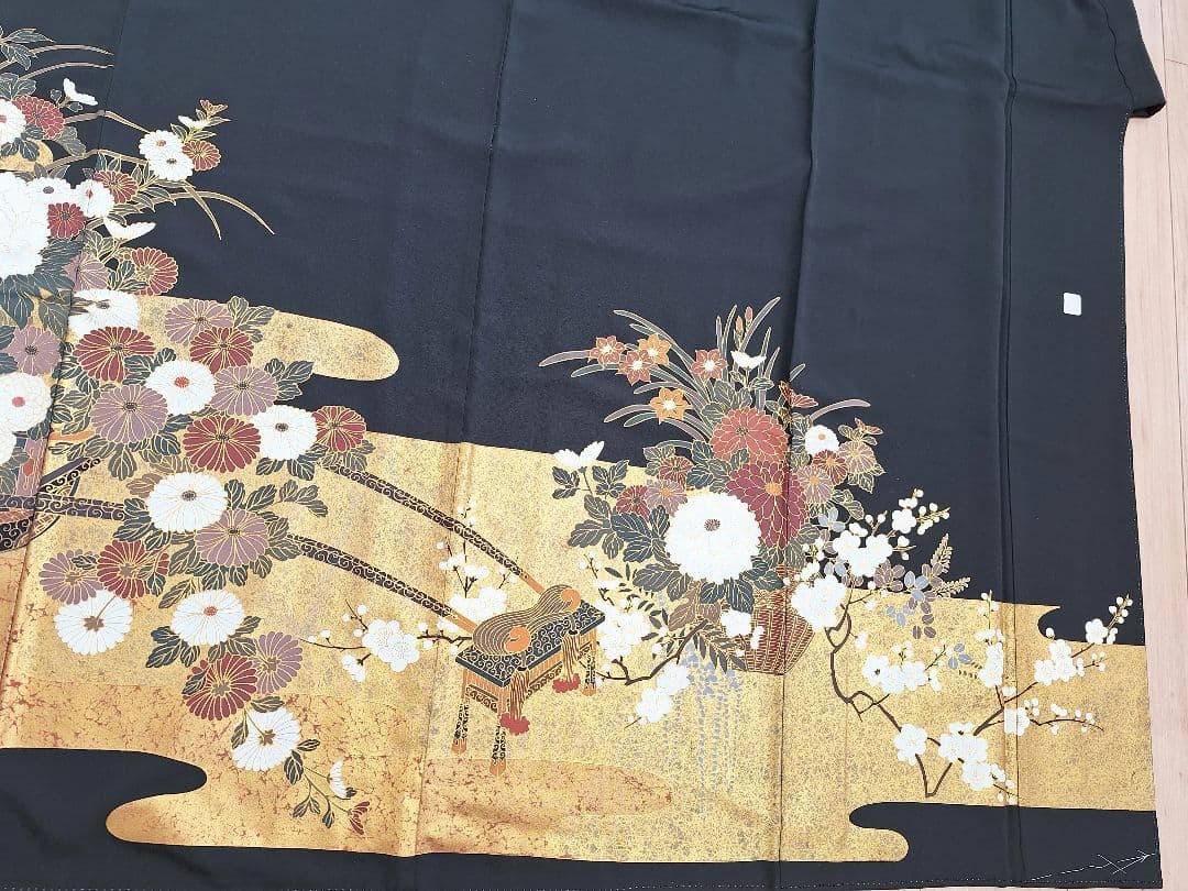 着物リメイクワンピース3633