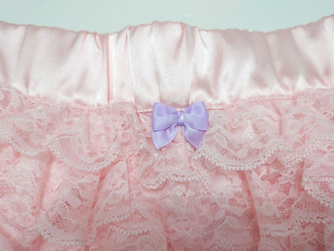 2000s LIZLISA系 ピンク レース スカパンショートパンツ