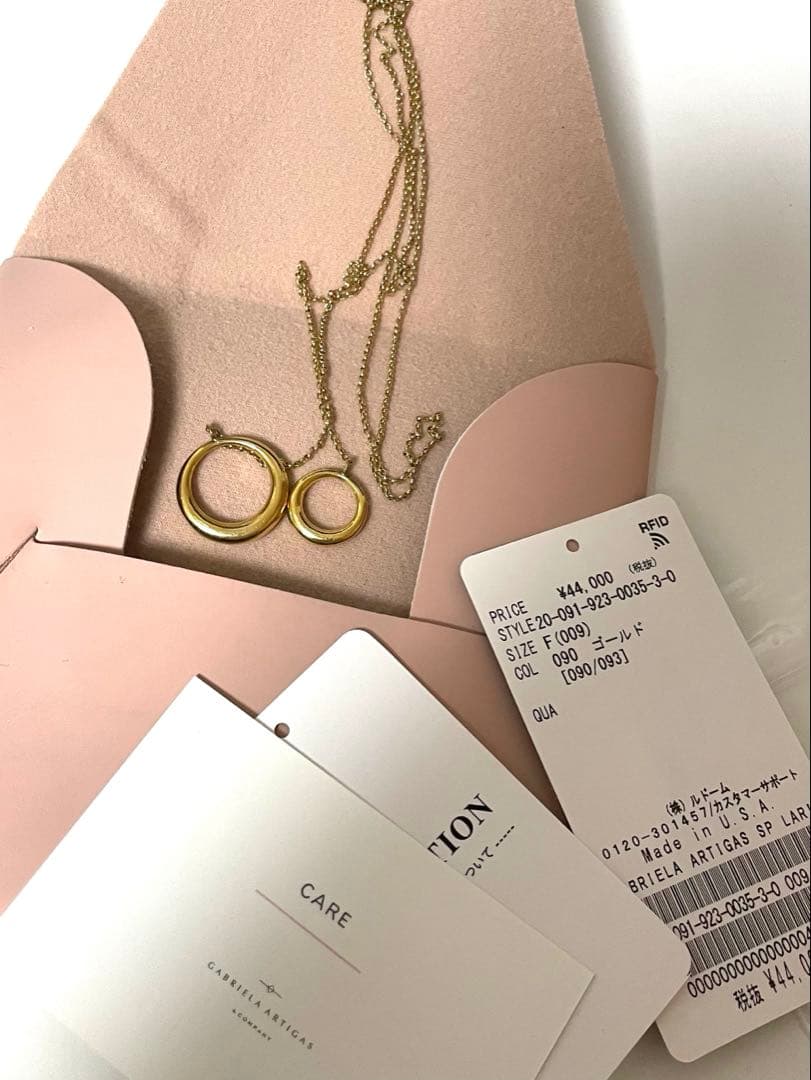 【ガブリエル アルティガス】 SP LARIAT ネックレス