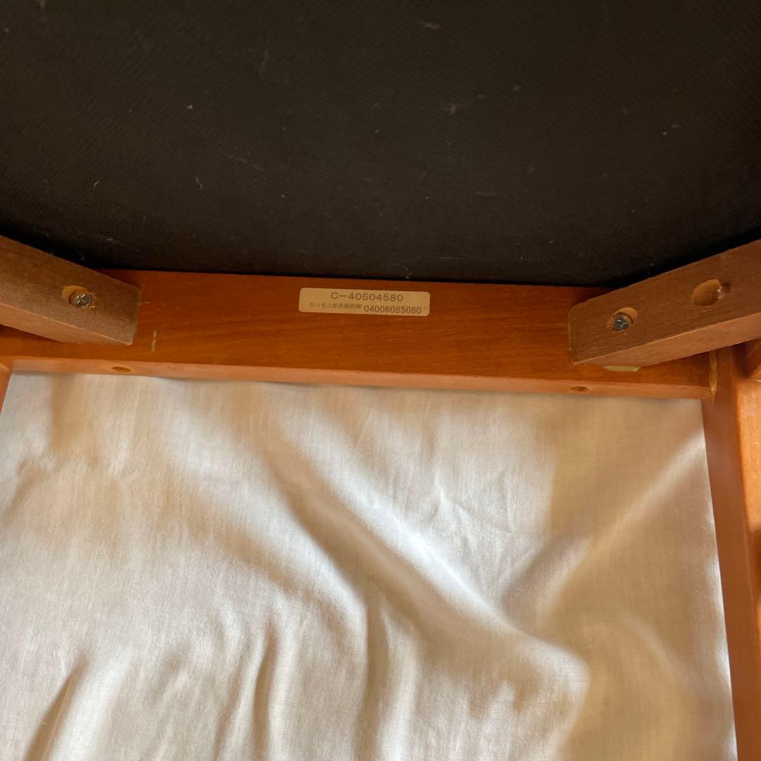 カリモク　ダイニングテーブル用の椅子（二脚）その一（送料込み）