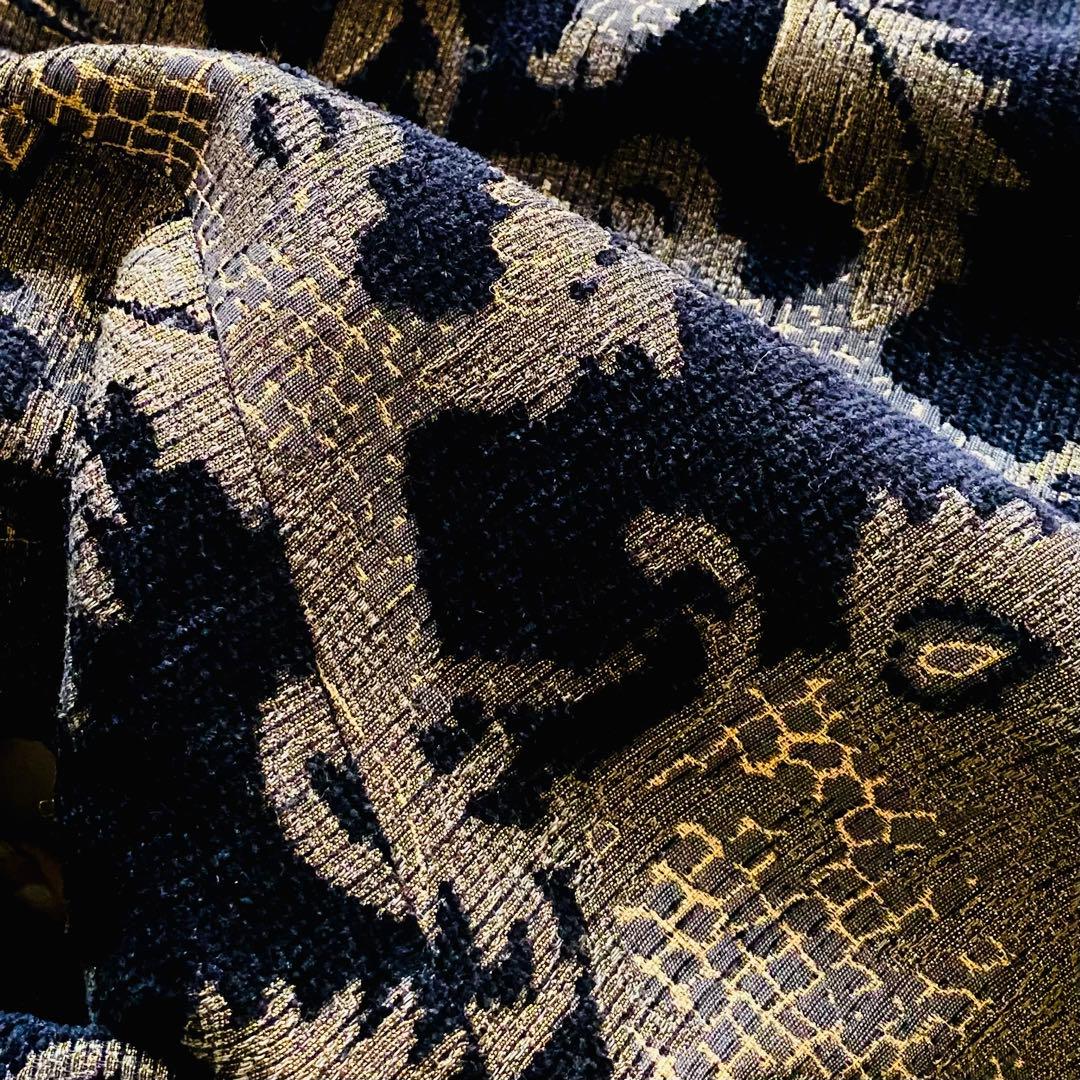 新品未使用✨◆AIGNER◆20万 シルクジャガード ノーカラージャケット38