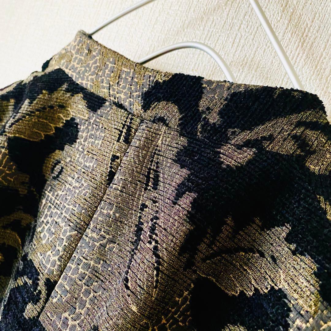 新品未使用✨◆AIGNER◆20万 シルクジャガード ノーカラージャケット38