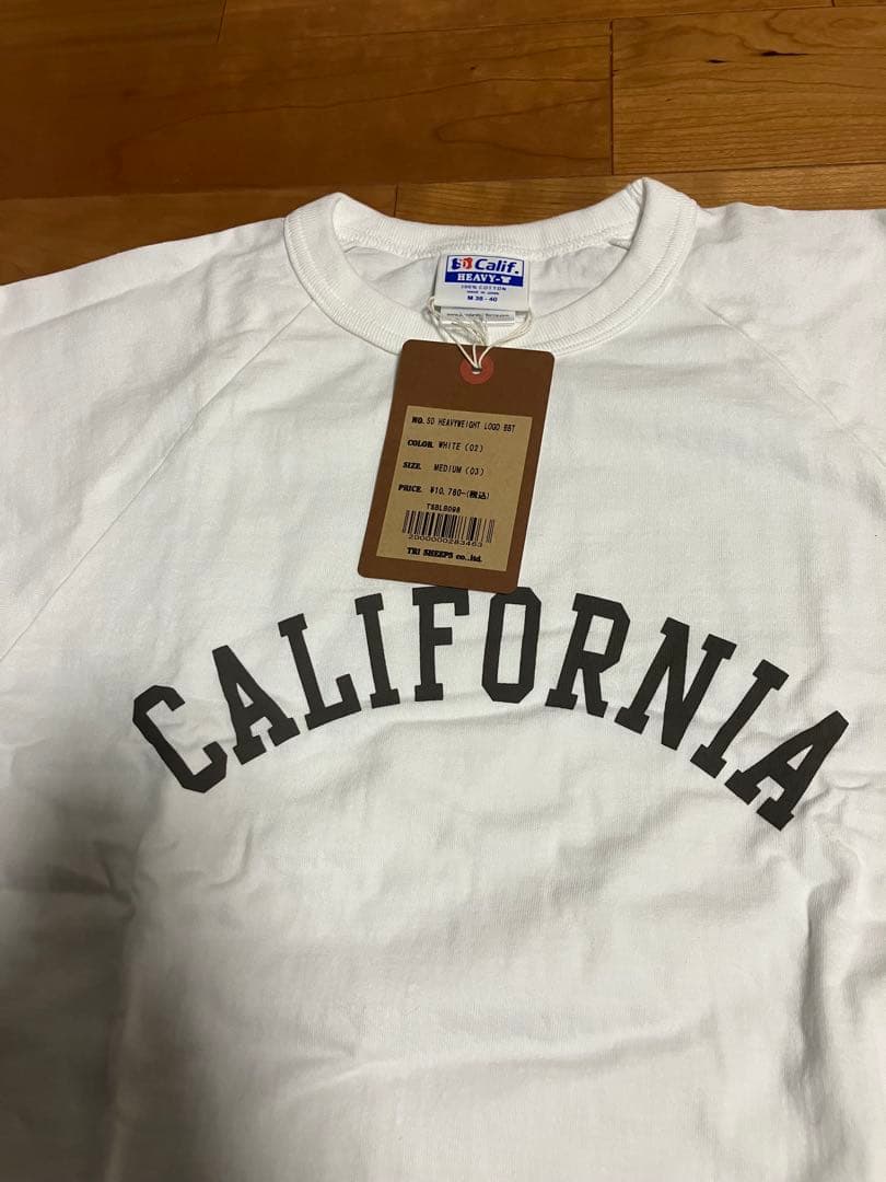【新品未使用】スタンダードカリフォルニア　ロンT 七分袖　白　M