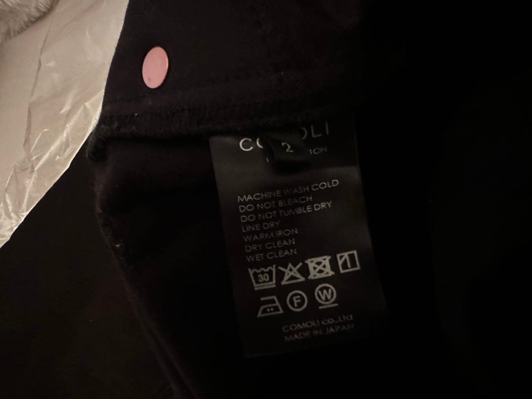 25aw COMOLI コモリ モールスキン 5P パンツ サイズ2