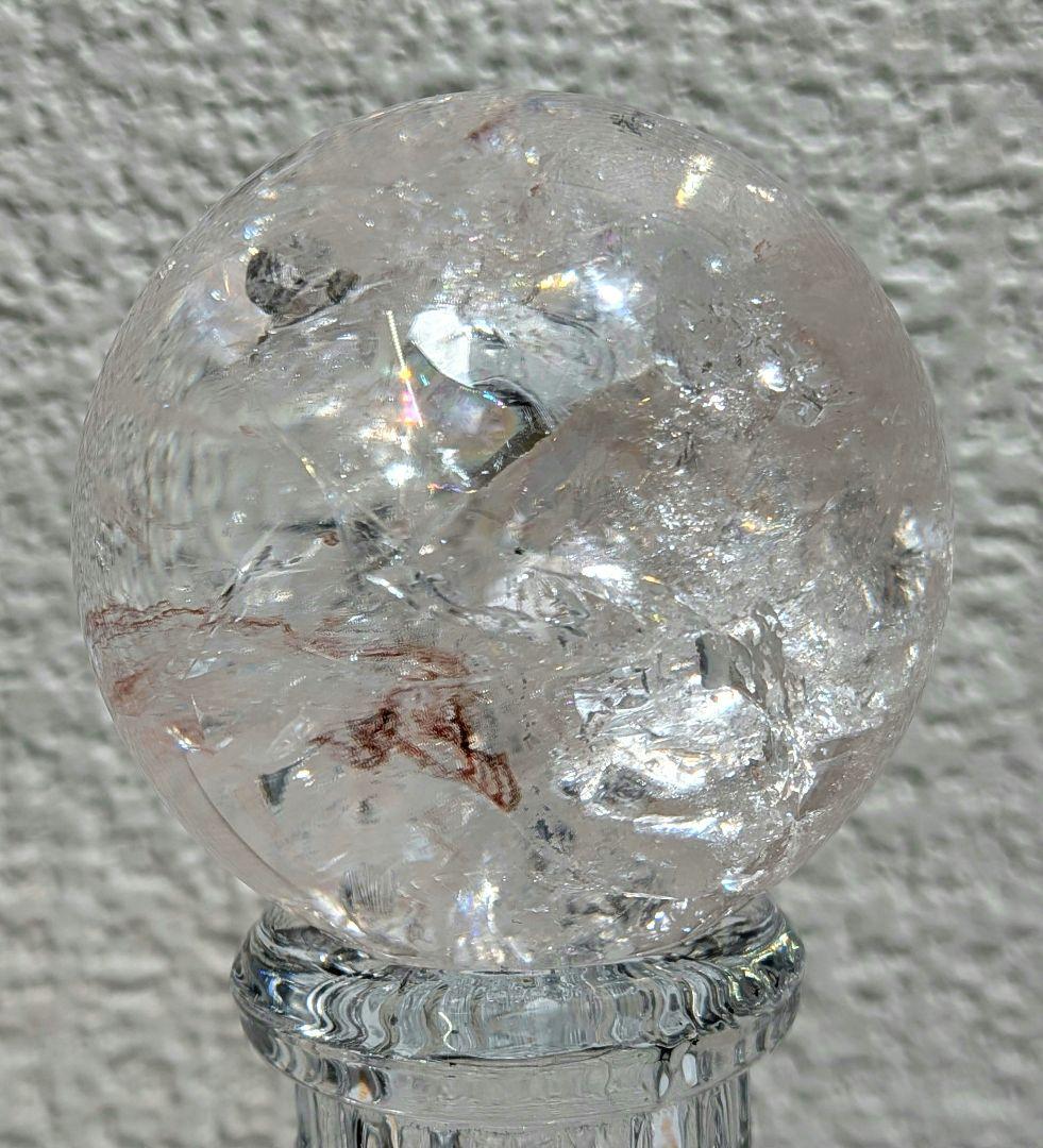 【高品質】ピンクアゼツライト⑥スフィア　大玉5.5cm　丸玉　置物　新入荷❣️