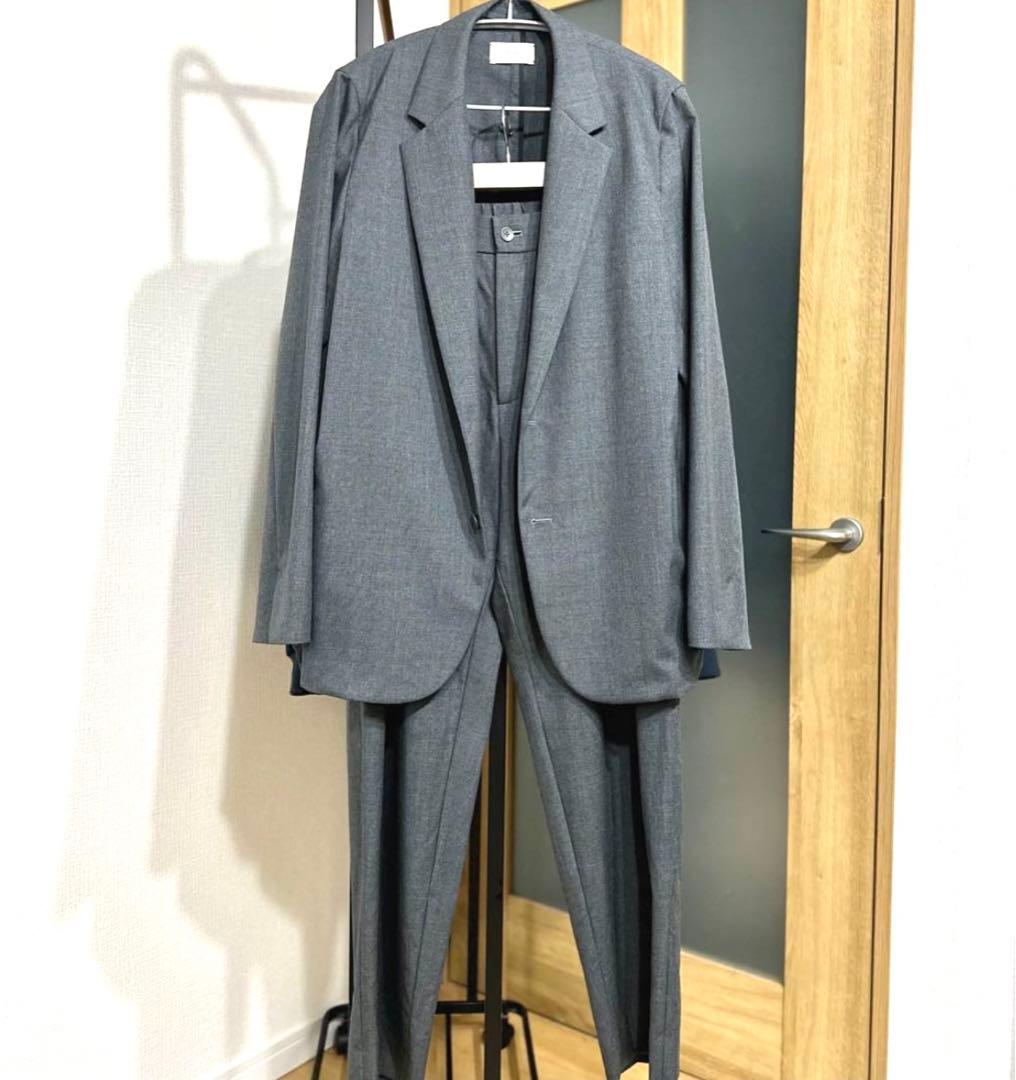 ATON 【エイトン】WOOL TROPICAL JACKET セットアップ