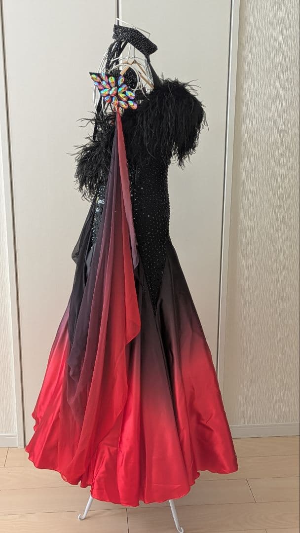 社交ダンス　スタンダードドレス　gentil製