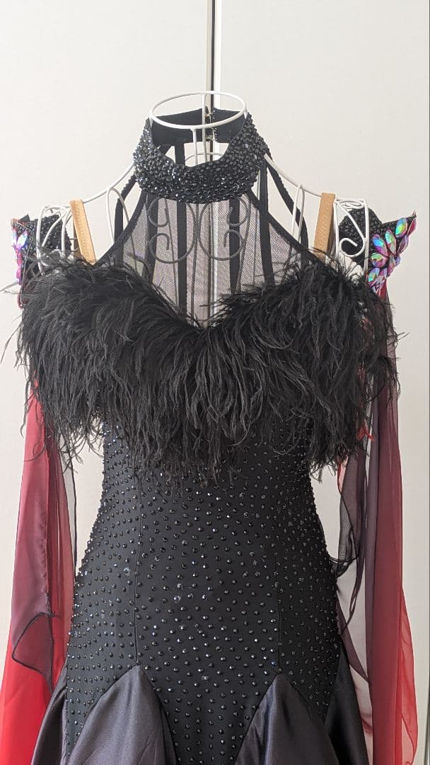 社交ダンス　スタンダードドレス　gentil製