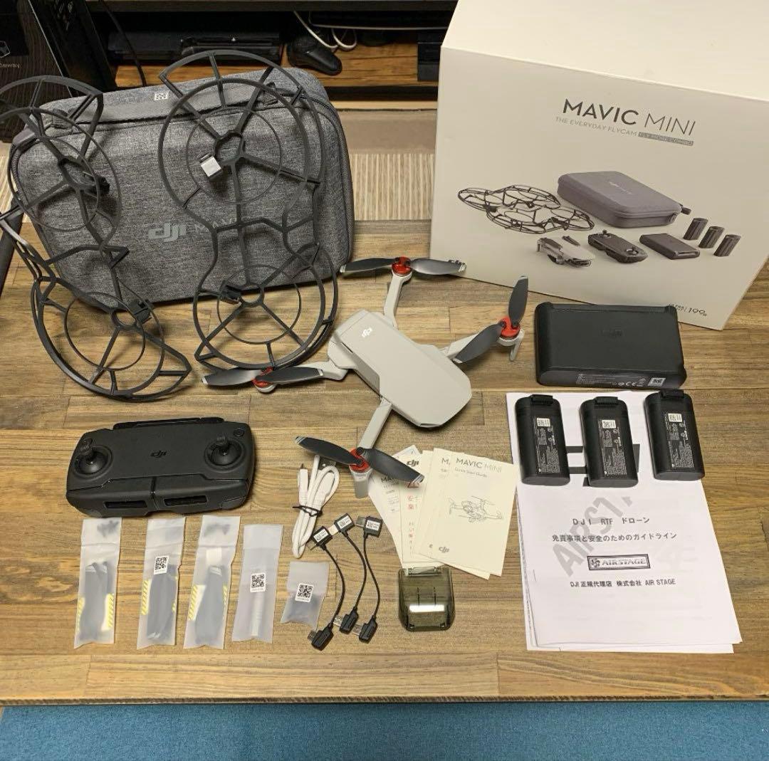 DJI Mavic mini フライモアコンボ【国内正規品】機体は新品です