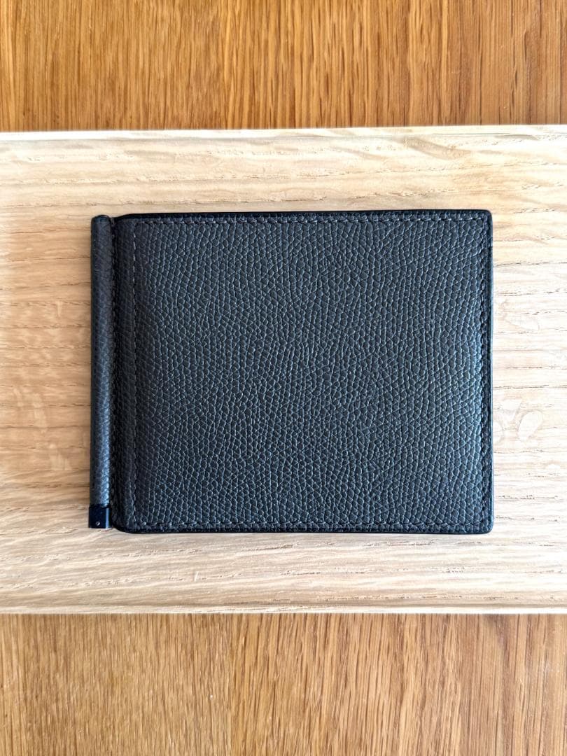 Valextra ヴァレクストラ マネークリップ ダークグレー