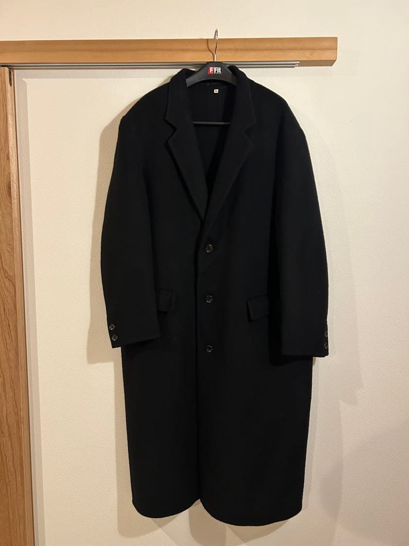 【完売品】紳士　カシミヤ混チェスターコート MUJI LABO XLサイズ