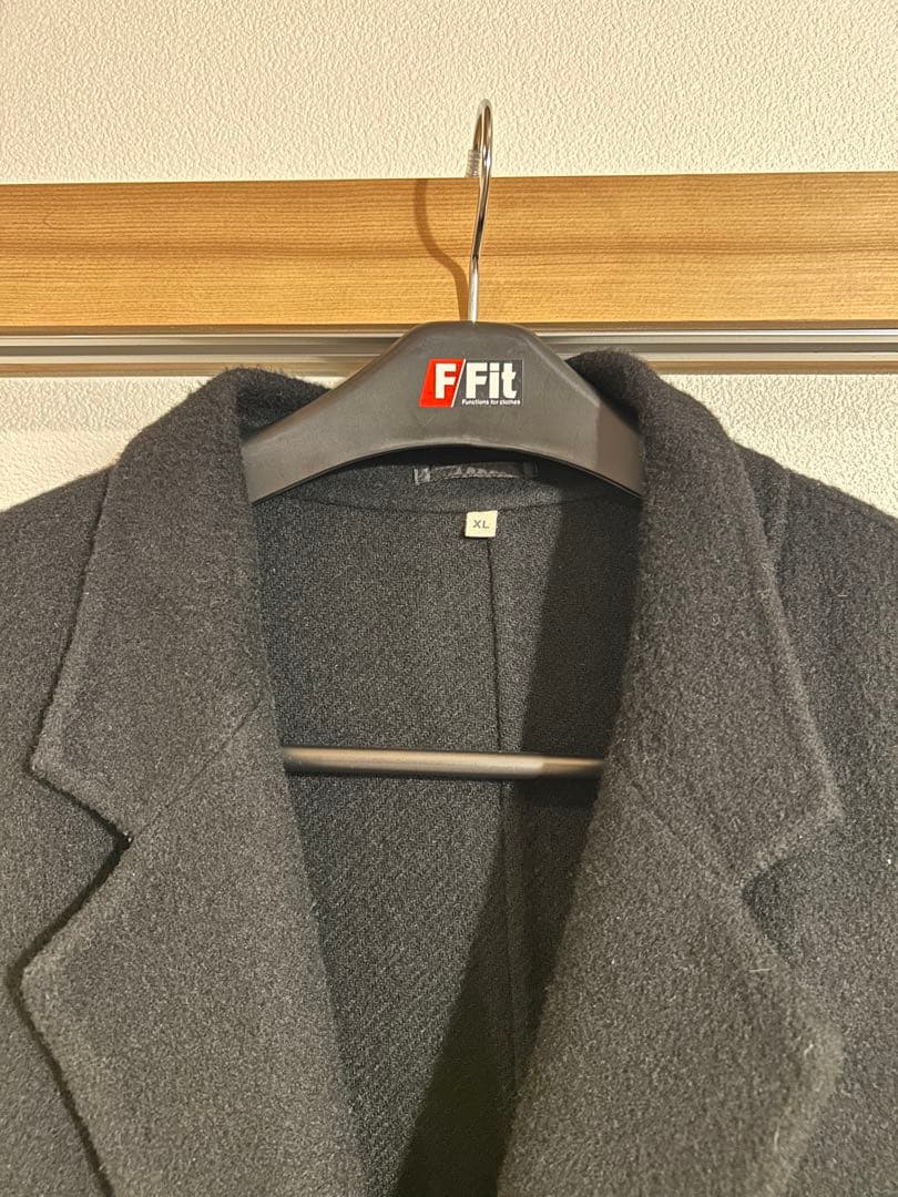 【完売品】紳士　カシミヤ混チェスターコート MUJI LABO XLサイズ