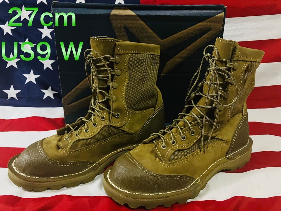 新品WELLCOウェルコUSMC RATブーツ9W/ 27cm 軍モノ