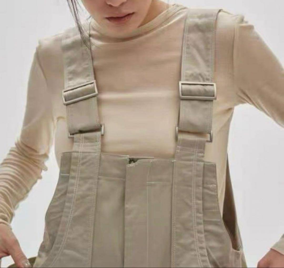 サロペット・オーバーオール・オールインワン TODAYFUL Frontzip Cotton Salopette38