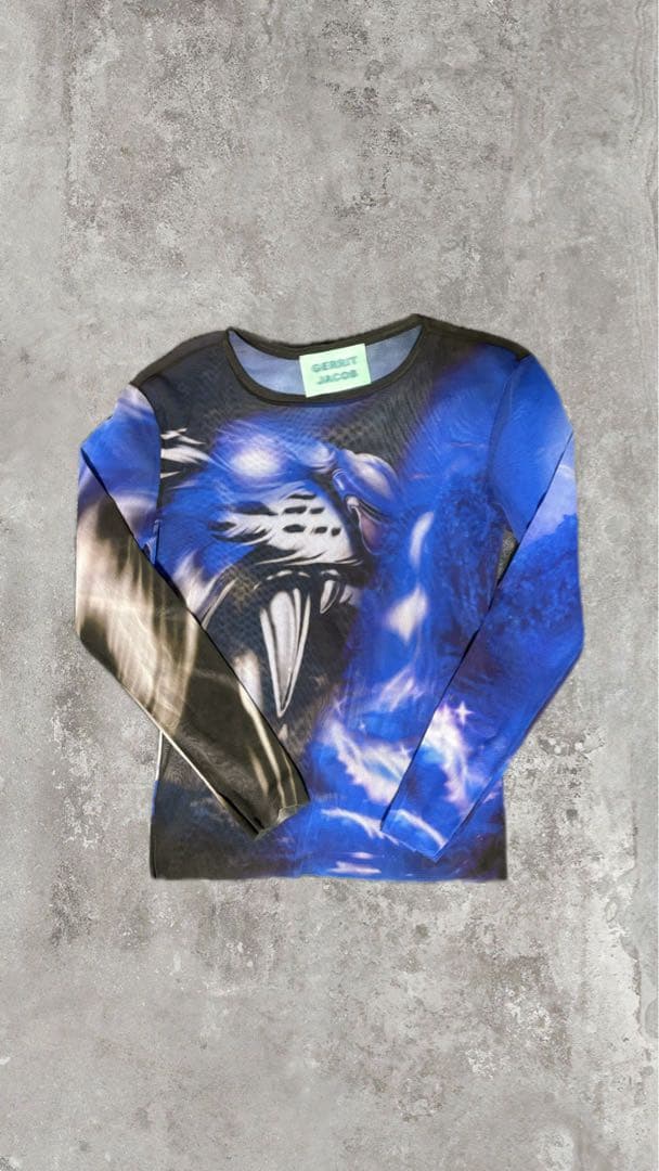 トップス gerrit jacob print shirt