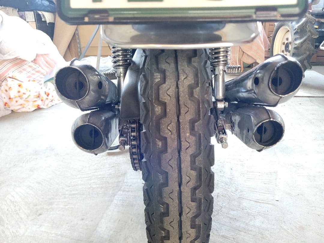 Z1Z2　純正マフラー　4本　ジャンク