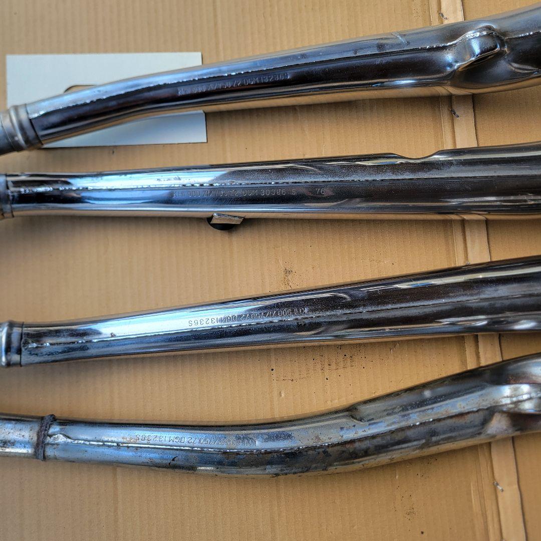 Z1Z2　純正マフラー　4本　ジャンク