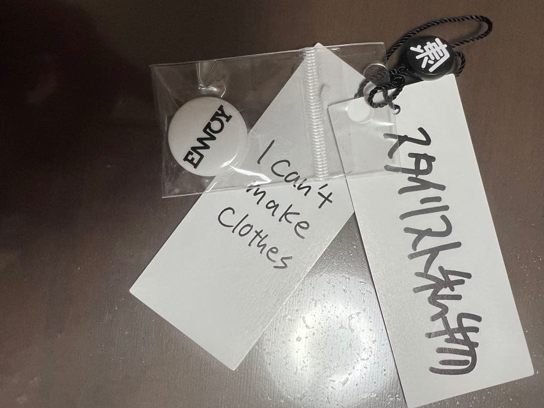 専用　サコッシュ　スタイリスト私物　バッグパック　バッジ付き　USA製