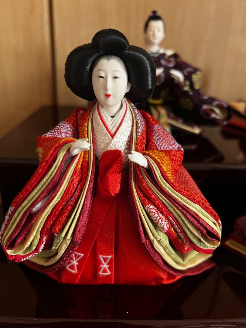 雛人形 五人飾り 3段　新品未使用