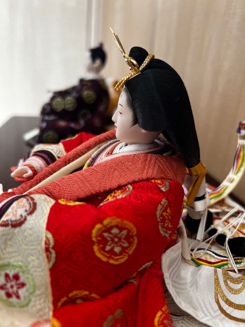 雛人形 五人飾り 3段　新品未使用