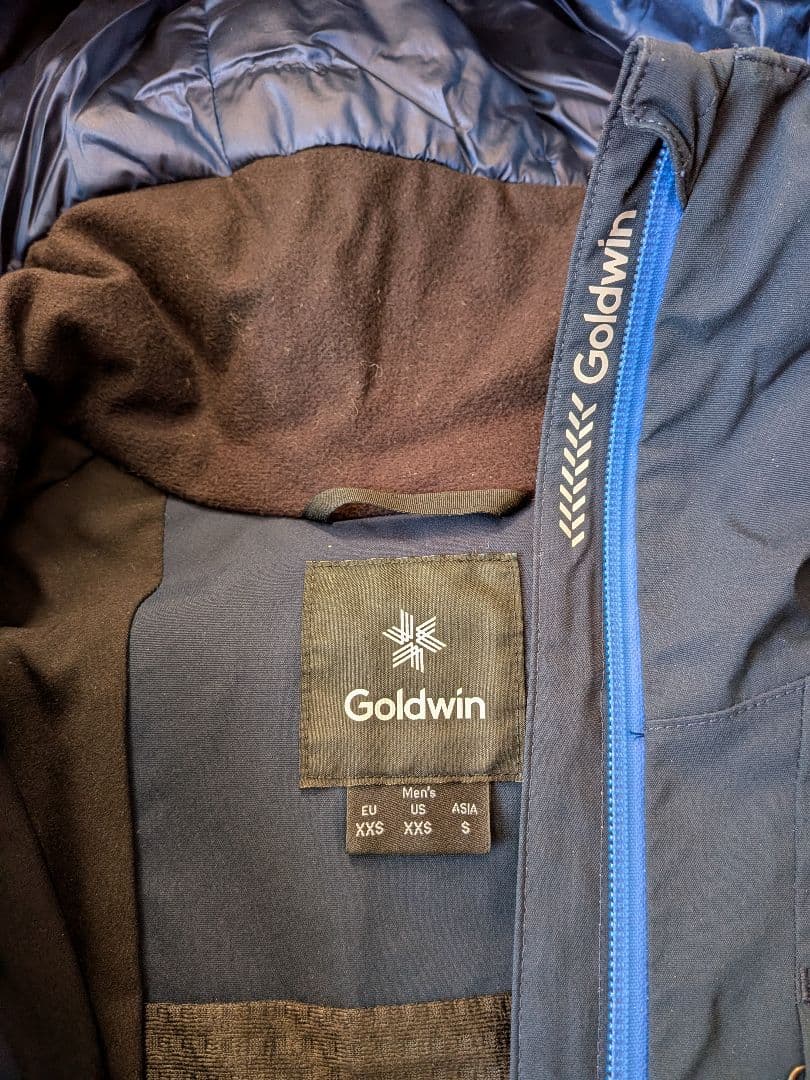Goldwin スキーウェア ネイビー Ｓ