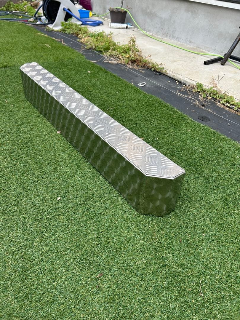 デコトラ　ウロコステンレス　リアバンパー