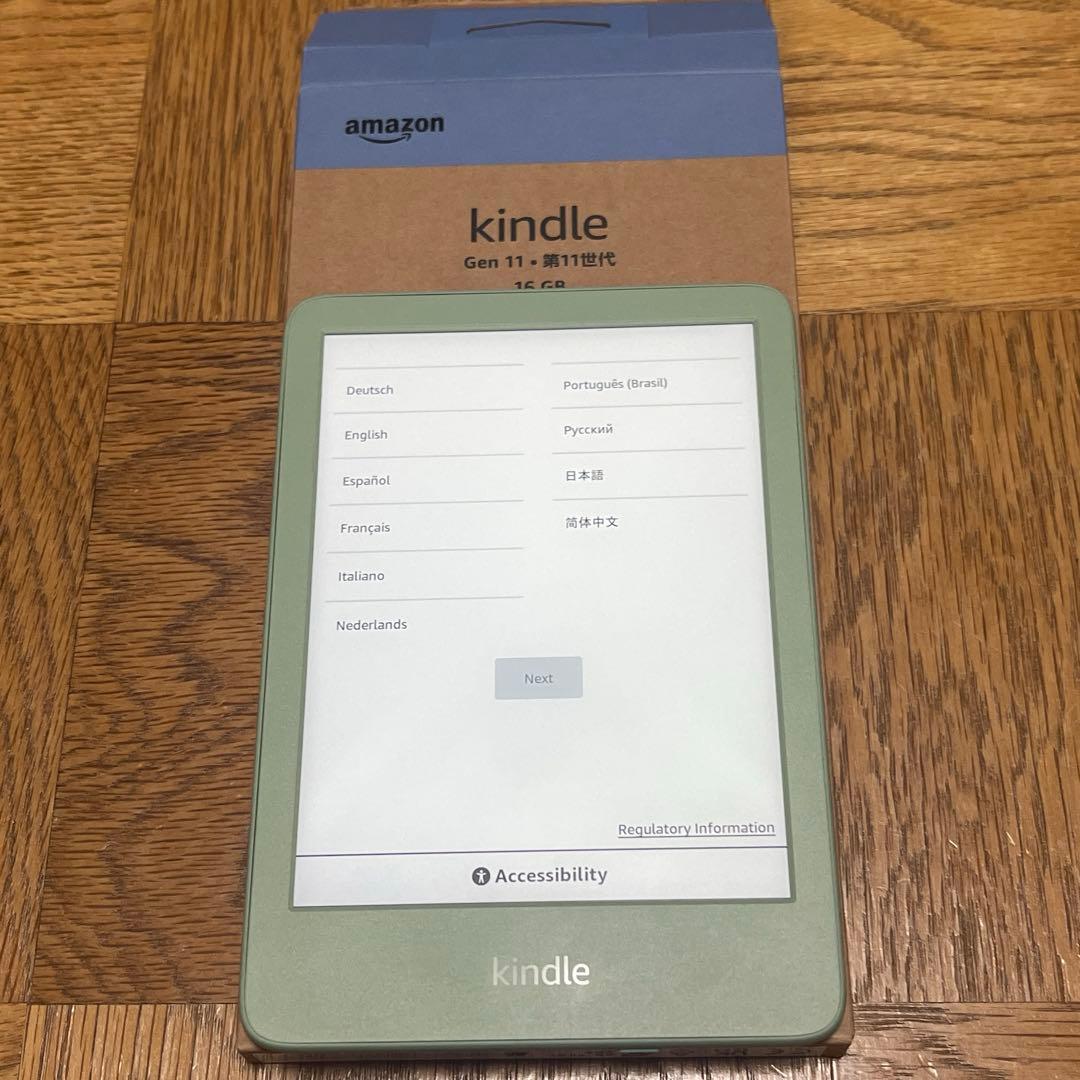 Kindle 11世代 6インチ 16G マッチャ2024年