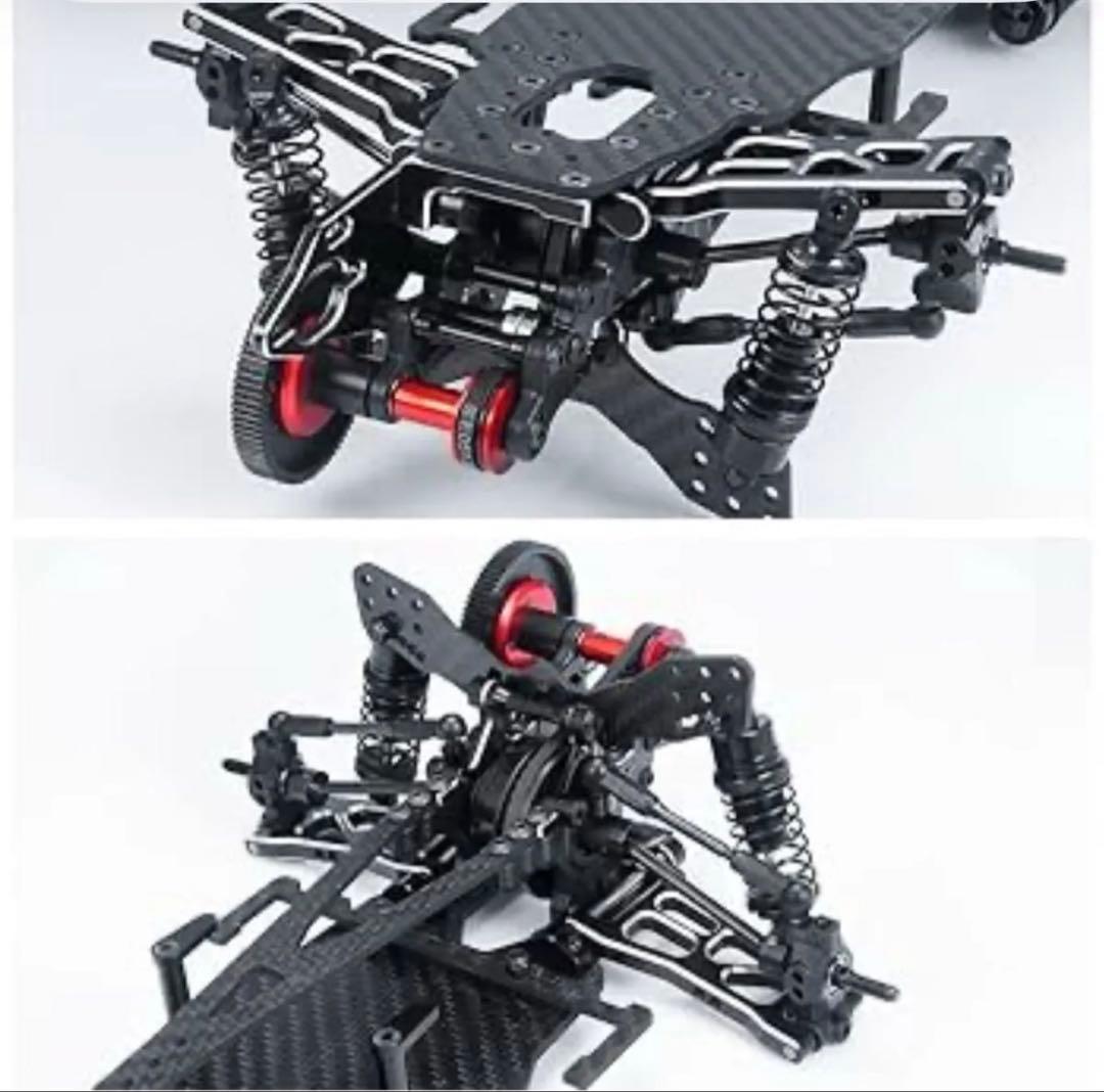 バッテリー2個付き WPL C54-1 RTR LC80 4WD イエロー