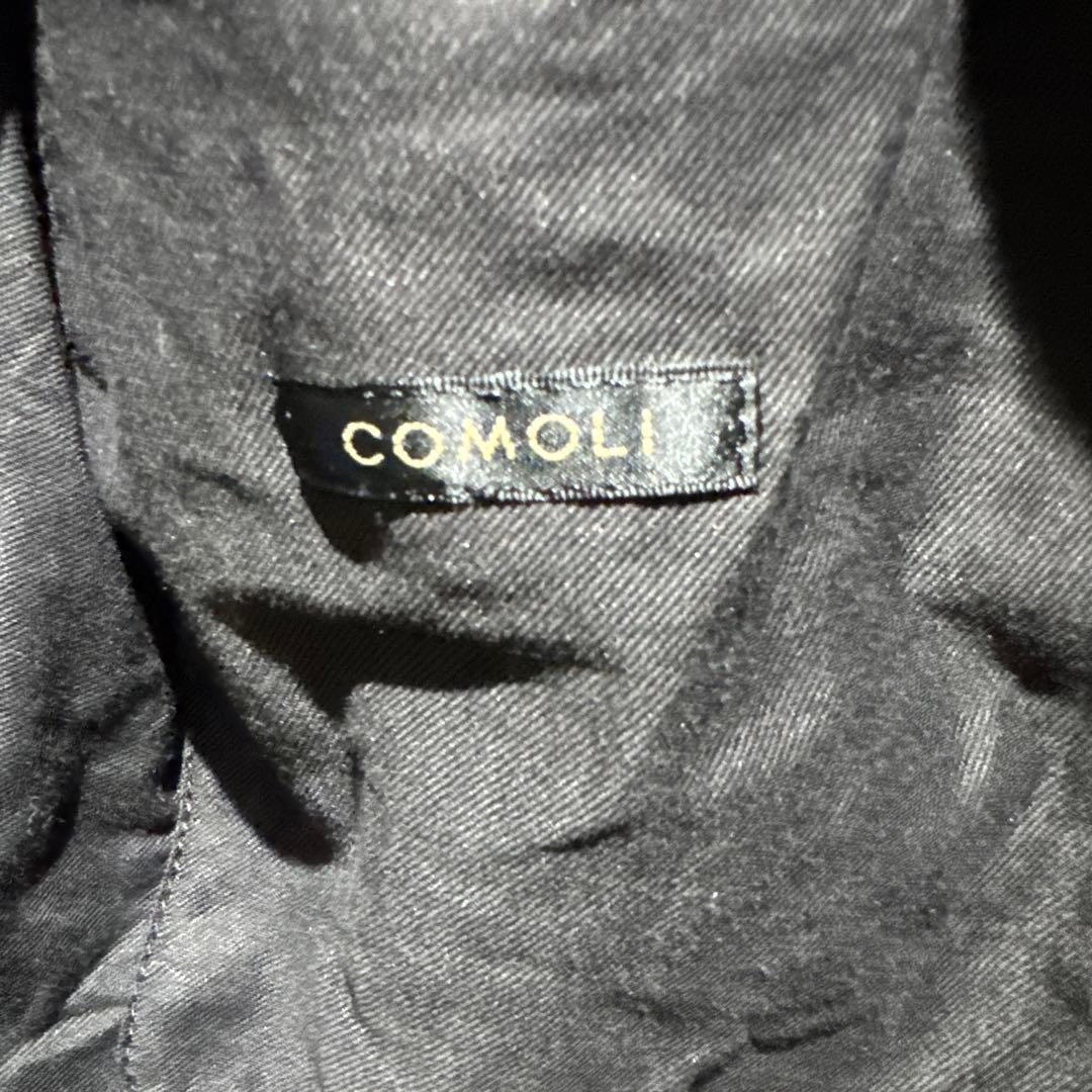 t*o様 未使用 タグ付き comoli コモリ ブラックドリルジャケット